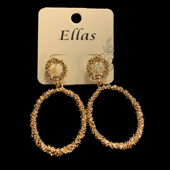 Ellas Gold Earrings