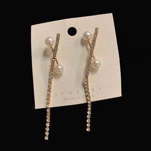 Izabel Gold/Pearl Earrings