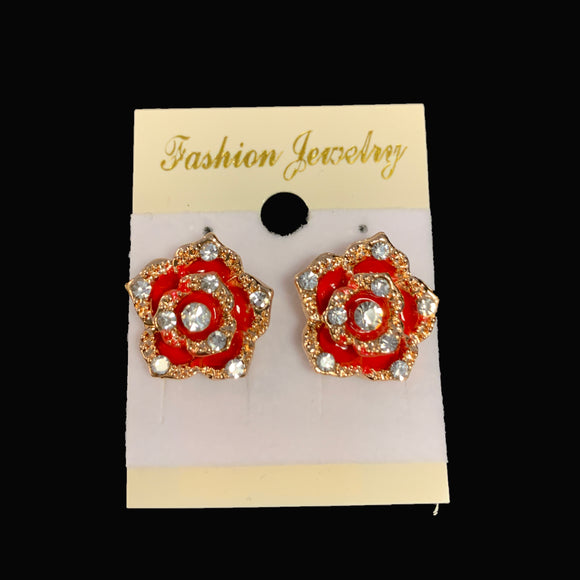 Dolores Red Earrings