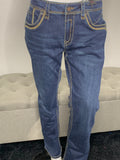 Men's Western Blue Denim Jeans