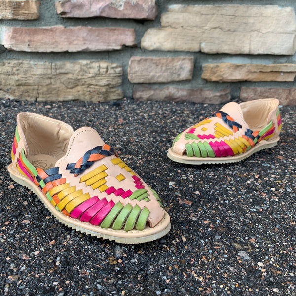 Women Colorful Mexican Handmade Sandles Moreno s Wear