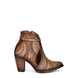 Cuadra Embroidery & Harness Ankle Boots CU642