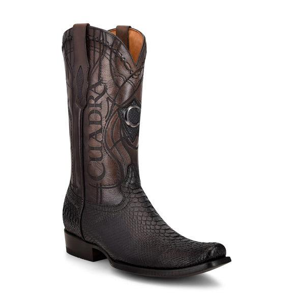 Men s Cuadra Python Square Toe Boots CU607 Moreno s Wear Men s cuadra python square toe boots cu607 moreno s wear