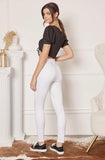 Abby White High Rise Skinny Jeans