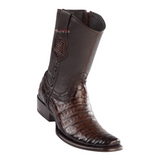 Men's Wild West Caiman Belly Ankle Boots Dubai Toe