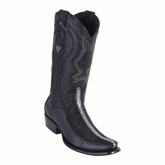 Men's Wild West Stingray Rowstone With Deer Boots Dubai Toe