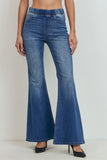 Nina Denim Medium Wash Flare Jeans
