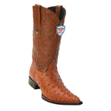 Men’s Wild West Ostrich Boots 3x Toe