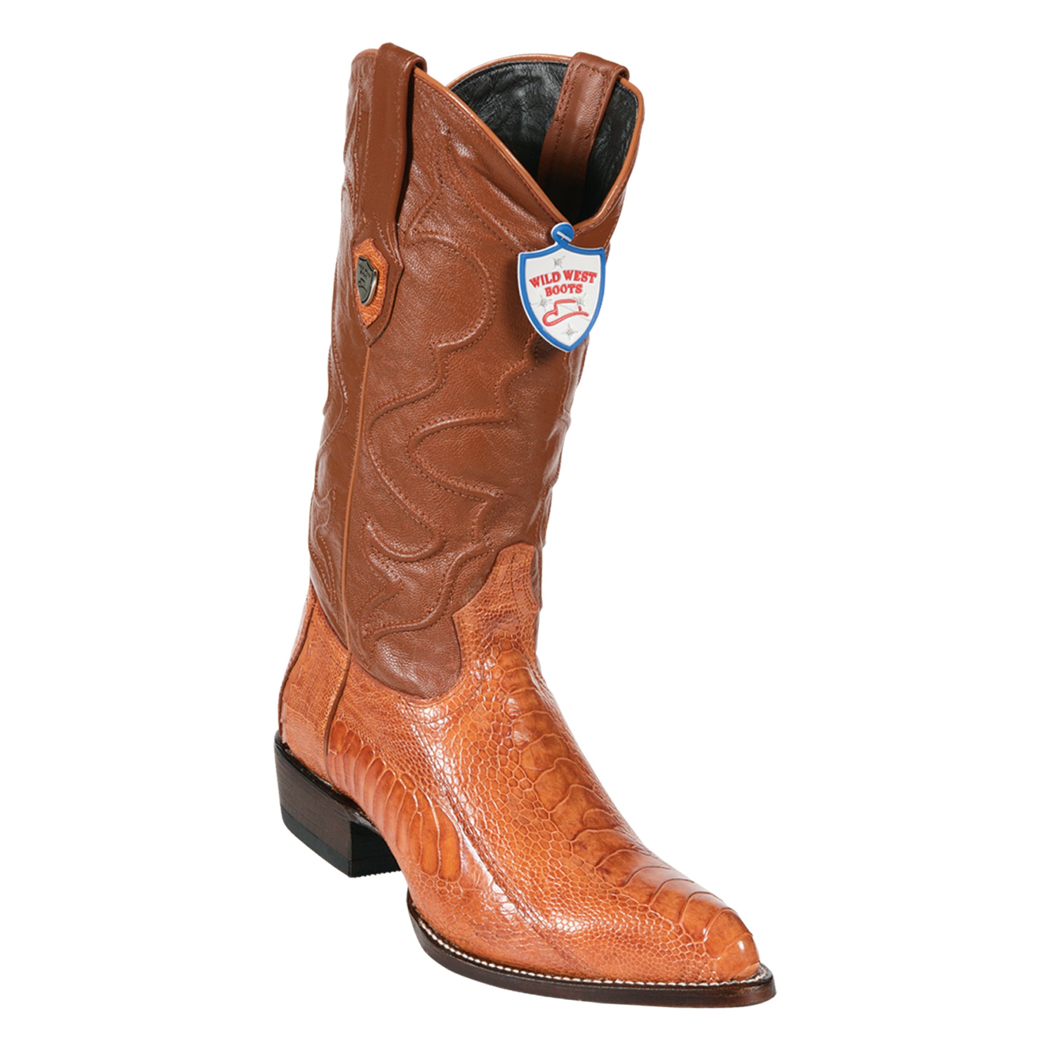 Wild west outlet ostrich boots