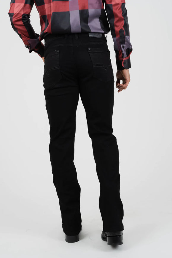 Men's Platini Black Denim Jeans