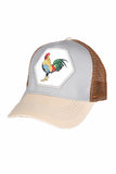 Platini Rooster Beige Baseball Cap