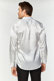 Platini White Satin Shirt