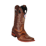 Men's Wild West PullUp Saddle Boots Square Toe
