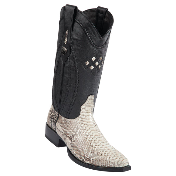 Keith Whitley Python Boots Men's Wild West Python Boots Snip Toe – Moreno's Wear