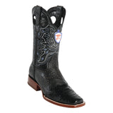 Men's Wild West Python With Saddle Boots Square Toe