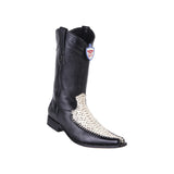 Men's Wild West Python With Deer Boots European Square Toe