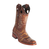 Men's Wild West Rage Saddle Boots Square Toe