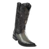 Men's Wild West Ring Lizard Boots 3x Toe