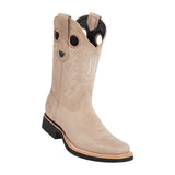 Men's Wild West Grisly With Rubber Sole Boots Square Toe