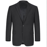 Men's Renoir Two Piece Black Slim Fit Suit