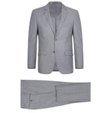Men's Renoir Two Piece Silver Classic Fit Suit