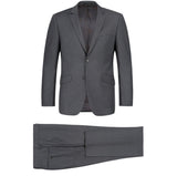 Men's Renoir Two Piece Charcoal Slim Fit Suit