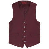 Men's Renoir Burgundy Suit Vest
