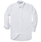 Men's White Dress Shirt Slim Fit Verno Fashion
