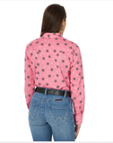 Wrangler Tough Enough To Wear Pink Shirt