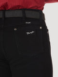 Men's Wrangler Black Bootcut Jeans