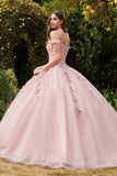 LaDivine by Cinderella Divine CD0185 Quinceanera Dress