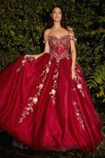 LaDivine by Cinderella Divine CD0185 Quinceanera Dress