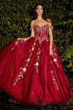 LaDivine by Cinderella Divine CD0185 Quinceanera Dress