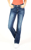 Women's Charme Dark Blue Denim Bootcut Jeans
