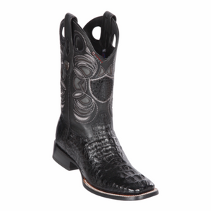 Men’s WIld West Caiman Hornback Boots Wide Square Toe