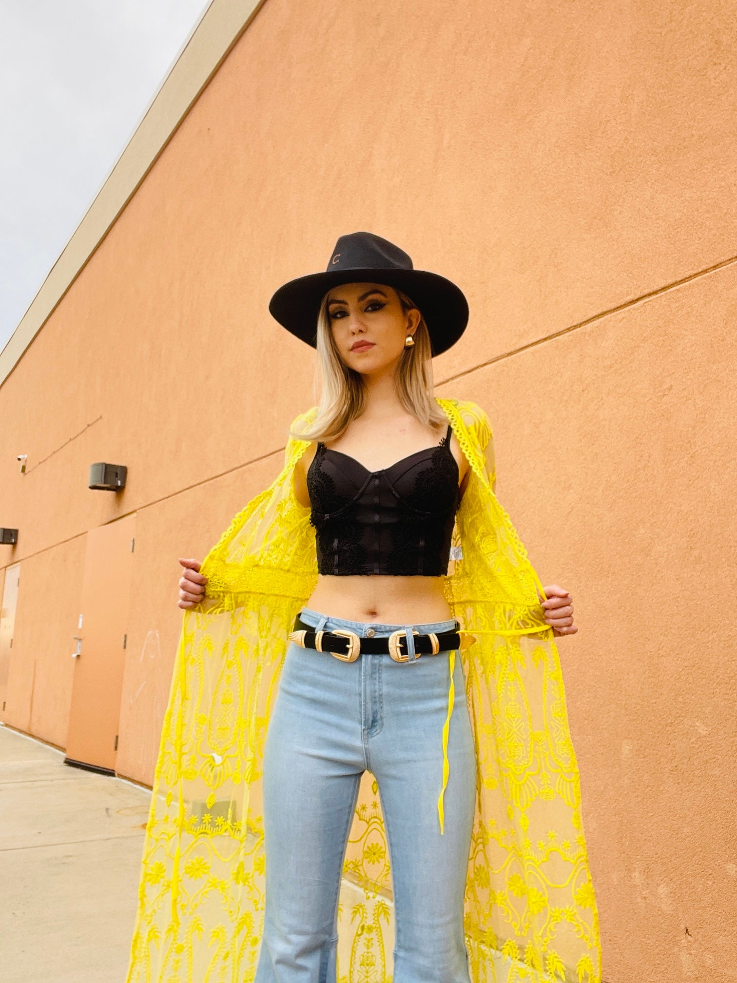 Margua Neon Yellow Cardigan – Moreno's Wear