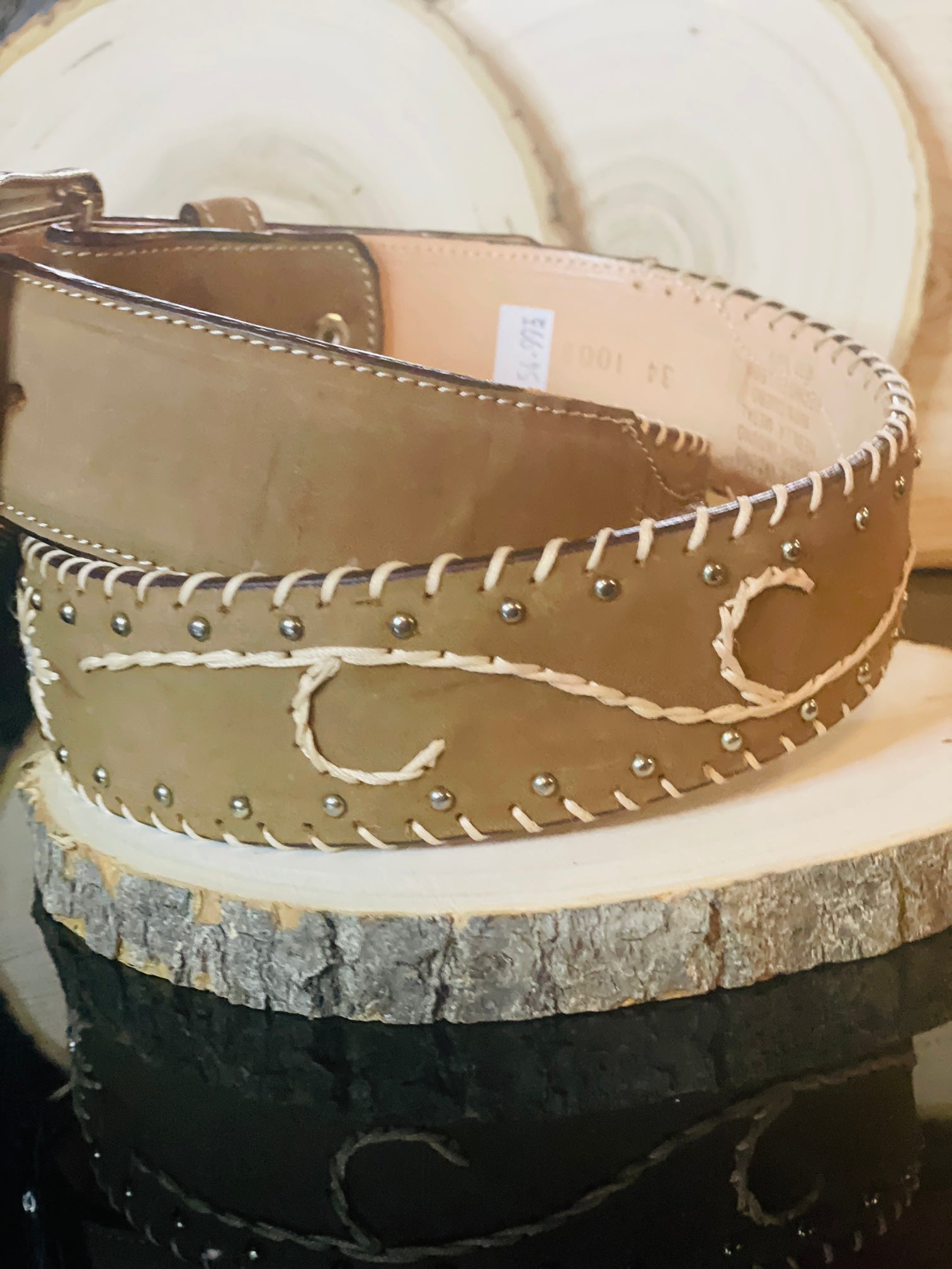 Valeria Honey Western Belt – Moreno's Wear